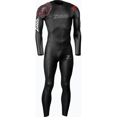 Zoggs Мъжка пяна за плуване Zoggs Ow Myboost Shell Fs 3.2 mm black/red