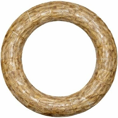 Schetelig Veniec slamený základ obalený, 30 cm priemer / 5 cm hrúbka