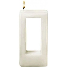 Alusi Candles QUADRA UNA WHITE 11 cm