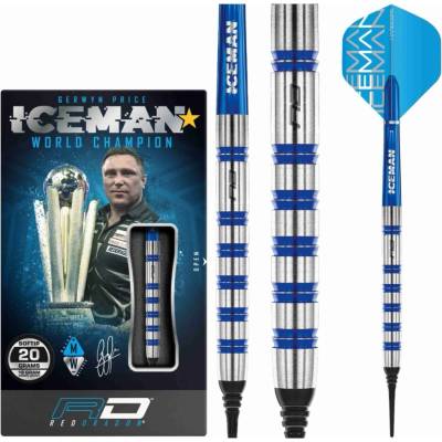 Soft šípky Red Dragon Gerwyn Price Iceman Challenger 20g