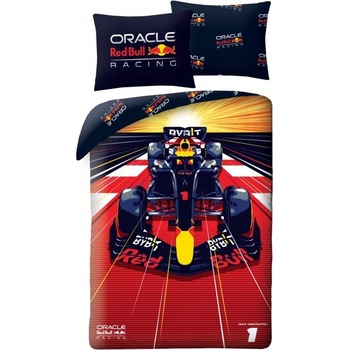 Halantex obliečky Formula 1 Oracle Red Bull Racing 100% bavlna 70x90 140x200