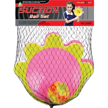 Chytanie loptičky s prísavkami