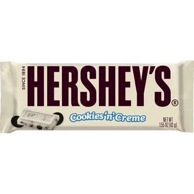 Hershey's cookies & cream bar 43 g