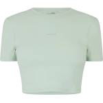 USA Pro Дамска тениска USA Pro Training SS Crop T-Shirts Womens - Pistachio