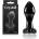 Стъклен разширител, красиво цвете, 8, 9см. - Crystal Flower Black (NSTOYS0912)