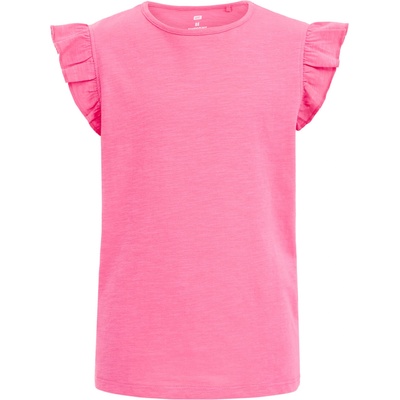 WE Fashion Тениска розово, размер 122-128