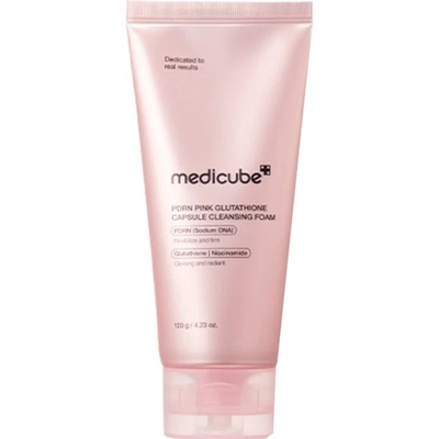 medicube PDRN Pink Glutathione Capsule Cleansing Foam - Почистваща Пенка за Лице 120g