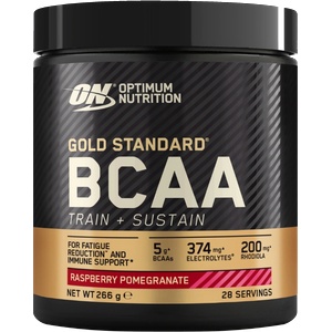 Optimum Nutrition Gold Standard BCAA Train Sustain 266 g малина