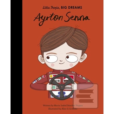 Ayrton Senna - Isabel Sanchez Vegara, Aley G Griffiths ilustrácie