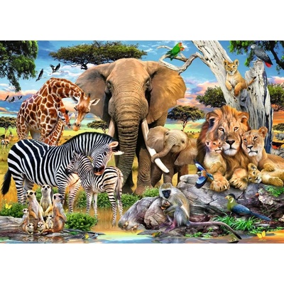 RAVENSBURGER Mateřská láska XXL 500 dílků