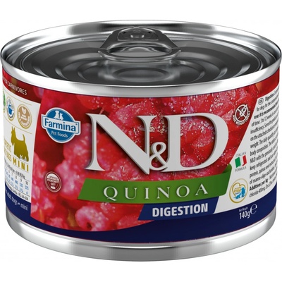 N&D dog QUINOA digestion mini 140 g