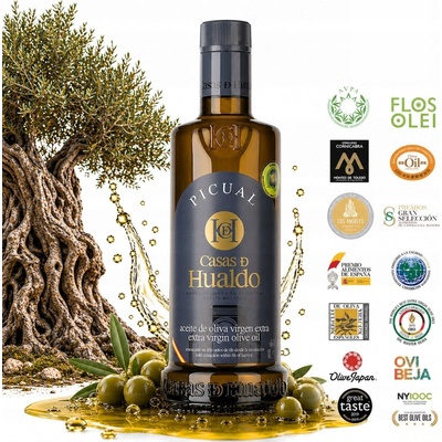 Casas de Hualdo Picual Olivový Olej Extra panenský 0,5 l