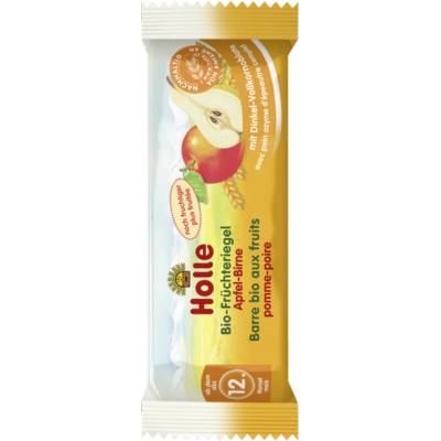 Holle Био плодово барче Holle - Ябълка и круша, 25 g (BB210493)