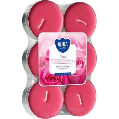 Bispol Aura MAXI Rose 6 ks