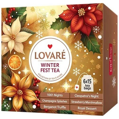 Lovaré Winter Fest Tea Set 90 sáčků