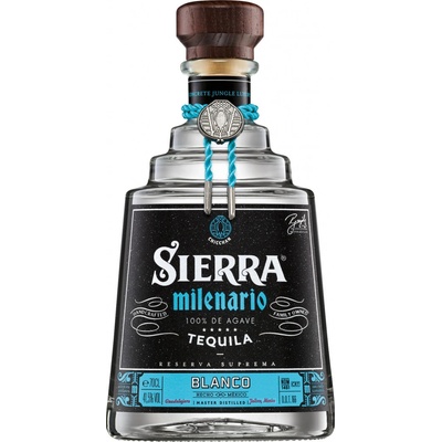 Sierra Milenario Blanco 100% Agave 41% 0,7 l (holá láhev)