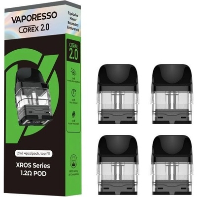 Vaporesso XROS COREX 2.0 cartridge 1,2 ohm 4-Pack