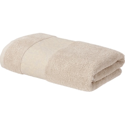 Livarno froté osuška 70 x 140 cm šedá vzorkovaná béžová – Zboží Dáma