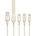 Dudao 3в1 кабел Dudao L7SE, USB-C към USB-C / Lightning / micro-USB, 66W, 1.2m, бежов (L7SE)