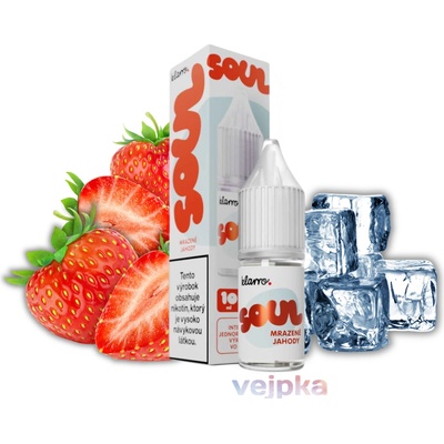 Klarro Soul Salts Mrazené Jahody 10 ml 20 mg