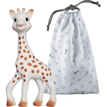 Софи жирафчето с памучна торбичка за съхранение (s616401)