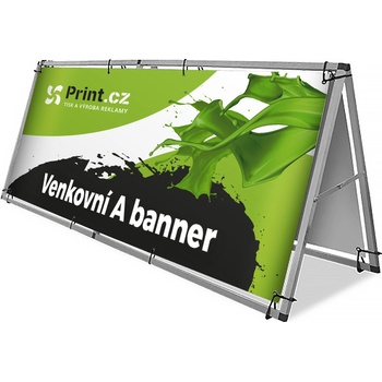 Print.cz Venkovní A banner s tiskem 150 x 100 cm