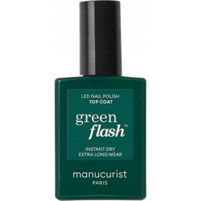 Manucurist Green Flash 15 ml top coat na nehty