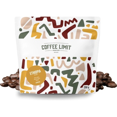 COFFEE LIMIT КАФЕ ЛИМИТ ЕТИОПИЯ ЛИМУ- Кафе на зърна- 250гр