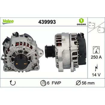 Generátor VALEO 439993