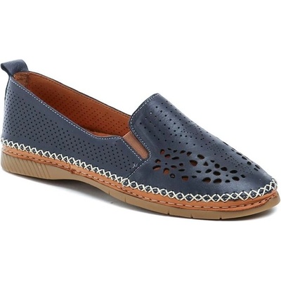 Wild 207V10135 modré dámské mokasíny