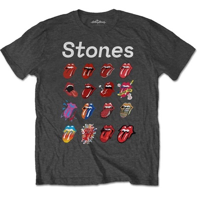 The Rolling Stones tričko No Filter Evolution Šedá