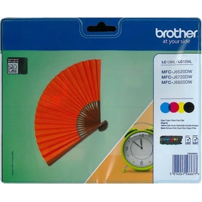 Brother LC-129Bk + LC-125RBWBP - originálny