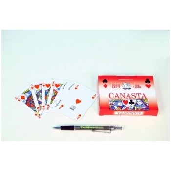 Hrací karty s.r.o. Canasta v papírové krabičce