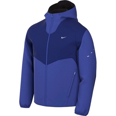 Nike Мъжко яке за бягане Nike Stride Dri-Fit Running Jacket - Deep Royal Blue / Lapis / Reflective Silver (028-0917-0113)