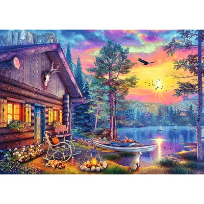 Trefl Čas na čaj Premium Plus Sunset Harbor 500 dielov