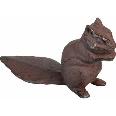 Esschert Design Squirrel zarážka do dveří tmavá/hnědá