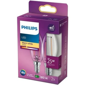 Philips E14 2W 2700K 2x (P4443)