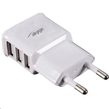 Akyga USB зарядно Akyga, AK-CH-05, 240V, 3100mA, 3xUSB, бяло (AK-CH-05) (AK-CH-05)