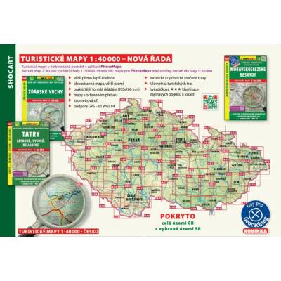 Turistická mapa 439 Pošumaví Prachaticko 1:40 000
