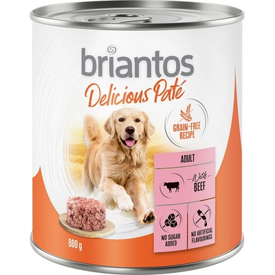 Briantos Delicious Paté hovězí 6 x 800 g