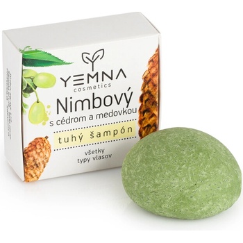 Yemna nimbový tuhý šampon s meduňkou a cedrem 55 g