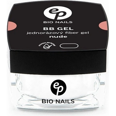 Bio Nails BB gél Fiber jednofázový hypoalergénny nude 15ml