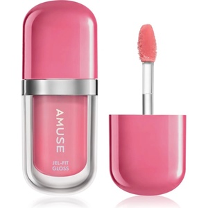 AMUSE Jel-Fit Gloss хидратиращ блясък за устни с увеличаващ ефект цвят Spring Rose 3.8 гр
