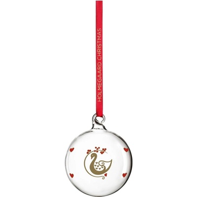 Holmegaard Стъклена коледна топка ø 6, 5 cm Ann-Sofi Romme Annual Christmas Bauble 2025 - Holmegaard (4800587)