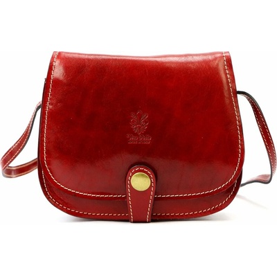 Florence Kožená kabelka Florence Irma červená