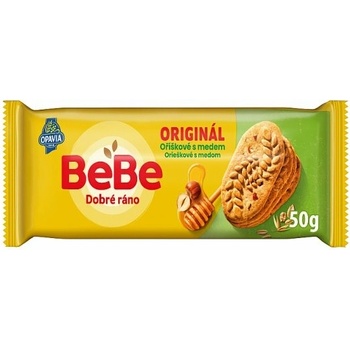 Opavia BeBe Dobré Ráno sušienky orieškové s medom 50 g