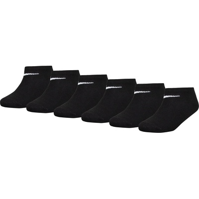 Nike Basic 6PK Low Childs - Black