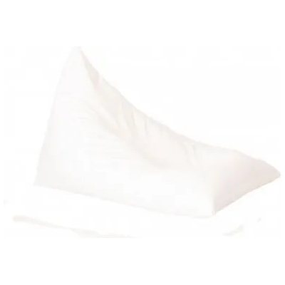 Pufrelax Пуф шезлонг, 320л. 130х100см. , Kudos - Teteron White, Перящ се калъф, За открито, Пълнеж от Полистиролни перли