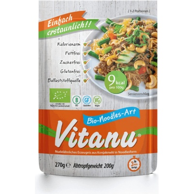 Vitanu Nudle konjakové bio 270 g