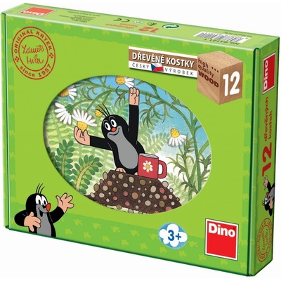 Kubus Krtek a přátelé 12 kostek